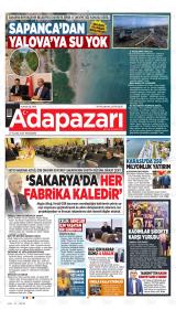 ADAPAZARI AKŞAM HABERLERİ