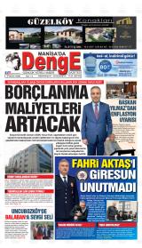 MANİSA'DA DENGE