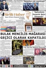 SAFRANBOLU BİRLİK HABER