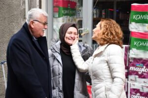 NERİMAN POSBIYIK, ORMANLI VE KAPTAŞ BÖLGESİNİ ZİYARET ETTİ