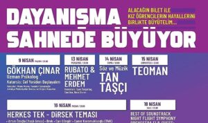 Sahnede Dayanışmaya Ağır İlgi