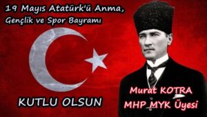 Murat Kotra 19 Mayıs kutlama ilanı