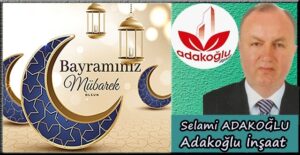 Selami Adakoğlu, Kurban Bayramı ilanı