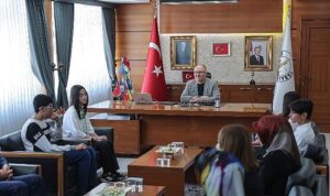 Başkan Bilgin LGS Birincilerini Misafir Etti