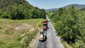 KDZ. EREĞLİ’DE EMİSYON ASFALT ÇALIŞMALARI BAŞLADI