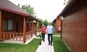 Başkan Kocaman çalışmaları yakından takip ediyor 