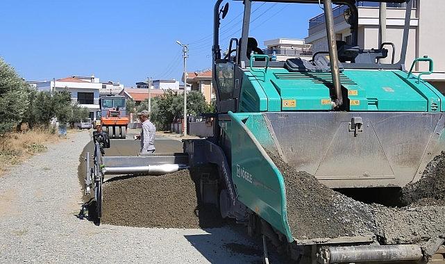 Burhaniye Belediyesi’nden 11 Mahalle’de 100.000 M² Sathi Kaplama Yol Seferberliği!