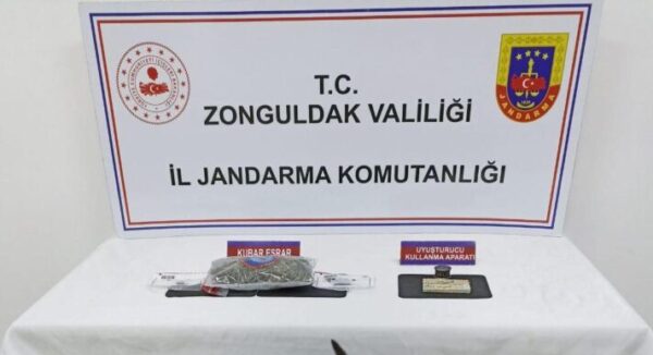 Alaplı’da uyuşturucu operasyonu