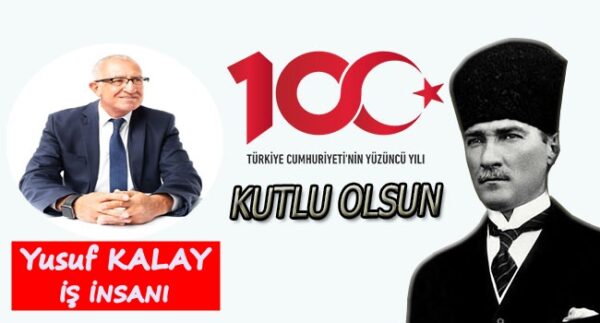Yusuf Kalay 29 Ekim Cumhuriyet Bayramı ilanı