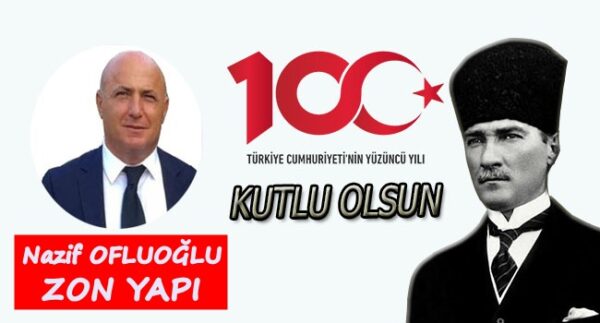 Nazif Ofluoğlu 29 Ekim Cumhuriyet Bayramı ilanı