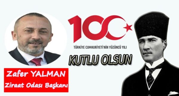Zafer Yalman 29 Ekim Cumhuriyet Bayramı ilanı