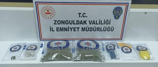 Zonguldak’ta uyuşturucu operasyonu