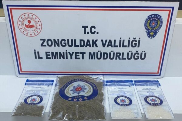Zonguldak merkezde uyuşturucu operasyonu