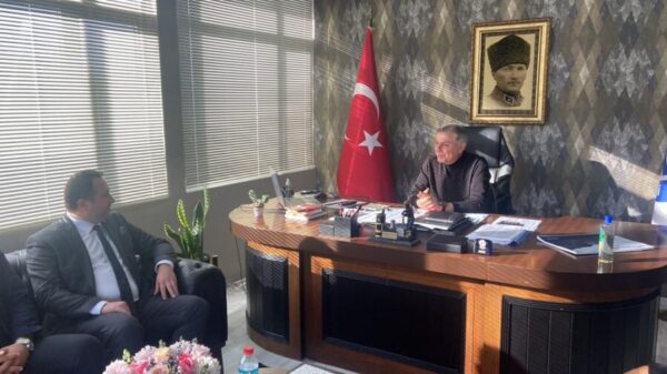 Karaarslan, Mustafa Aydın’ı ziyaret etti