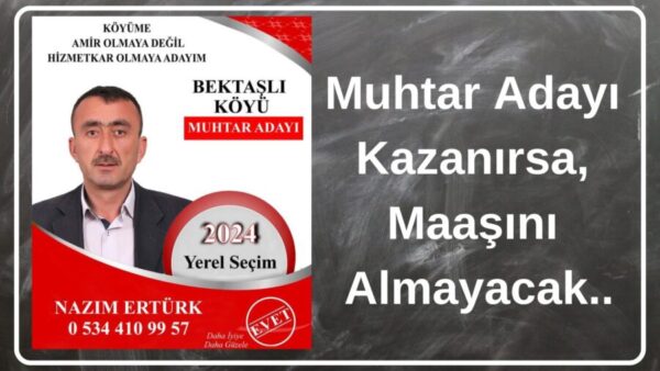 PARA İÇİN DEĞİL, HİZMET İÇİN YOLA ÇIKIYOR