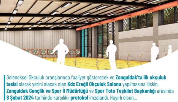 Kdz. Ereğli’ye okçuluk salonu yapılıyor