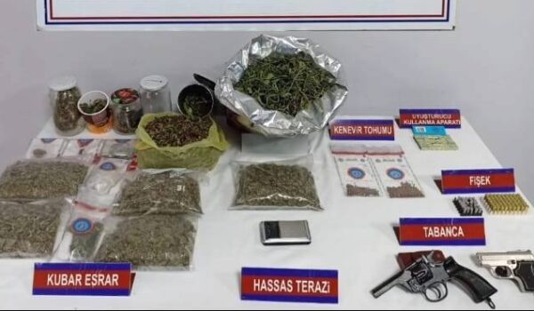 Çaycuma’da uyuşturucu operasyonu