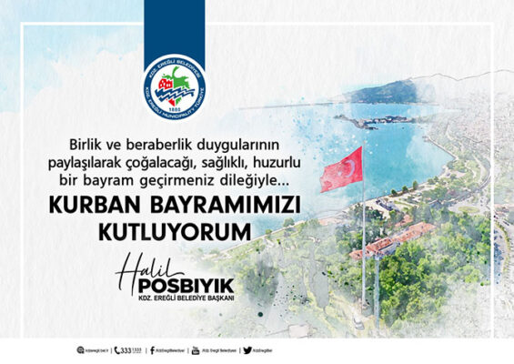 Başkan Posbıyık, Kurban Bayramı kutlama ilanı