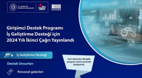 İş Geliştirme Desteği 2024 yılı 2. Çağrısı açıldı