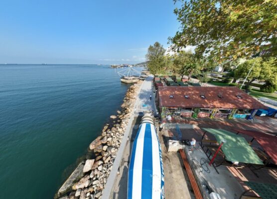 SAHİLDE ÇALIŞMALAR DEVAM EDİYOR