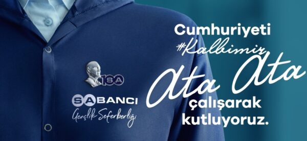 Sabancı Holding 29 Ekim Cumhuriyet Bayramı kutlama ilanı