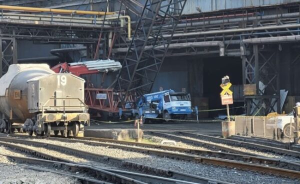 Erdemir’de vinç devrildi!