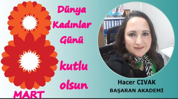 Hacer Cıvak, Kadınlar Günü kutlama ilanı