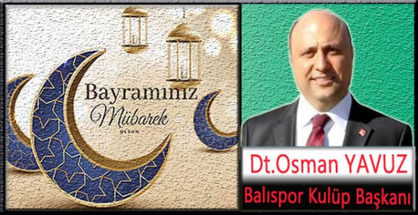 Osman Yavuz, Ramazan Bayramı kutlama ilanı