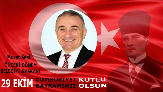 Murat Sesli, 29 Ekim Cumhuriyet Bayramı kutlama ilanı