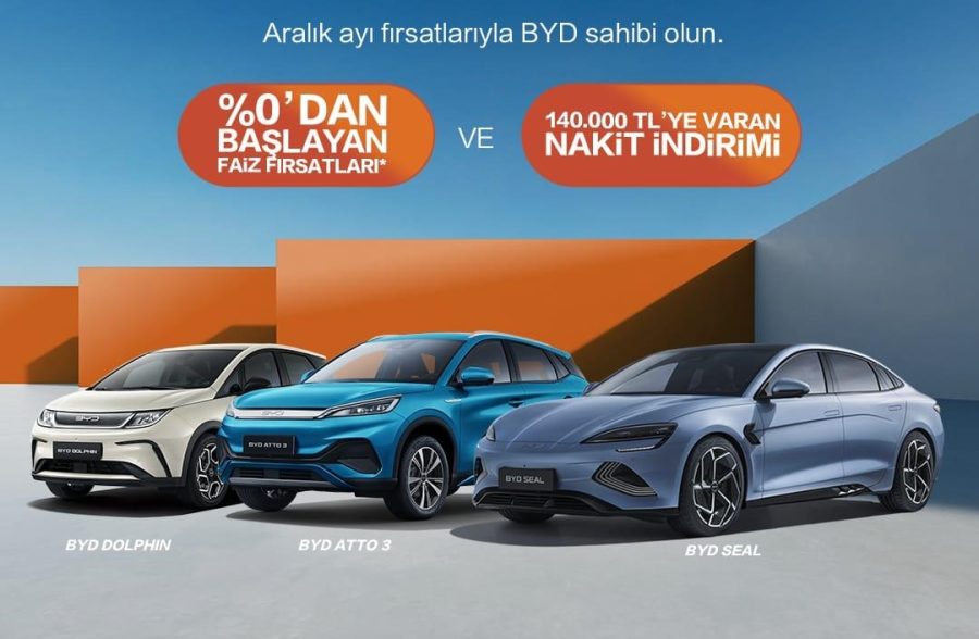 BYD’de 2025’in son fırsatları!