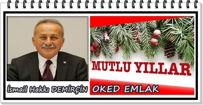 İ.Hakkı Demirçin, yeni yıl kutlama ilanı