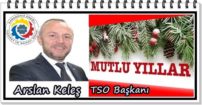 Arslan Keleş, yeni yıl kutlama ilanı