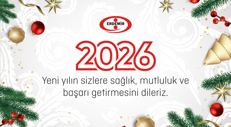 Erdemir, yeni yıl kutlama ilanı