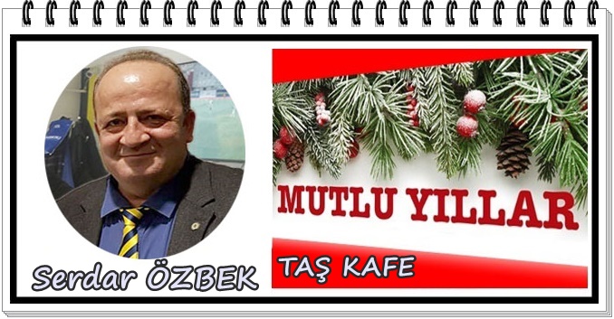 Serdar Özbek, yeni yıl kutlama ilanı