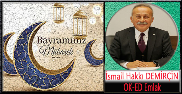 İsmail Hakkı Demirçin, Ramazan Bayramı kutlama ilanı