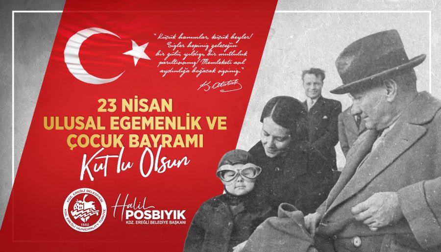 Halil Posbıyık, 23 Nisan Kutlama İlanı