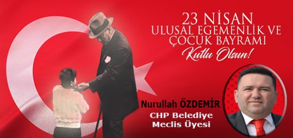 Nurullah Özdemir, 23 Nisan Kutlama İlanı