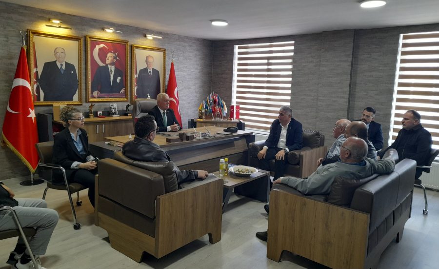 Cumhur İttifakının bileşenleri MHP’de bayramlaştı