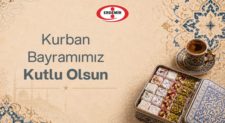 Erdemir, Kurban Bayramı kutlama ilanı
