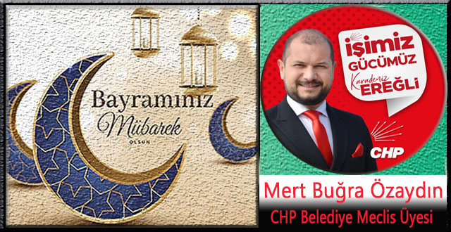 Mert Buğra Özaydın, Kurban Bayramı kutlama ilanı