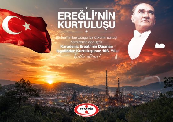 Erdemir, 18 Haziran Ereğli’nin kurtuluşu ilanı