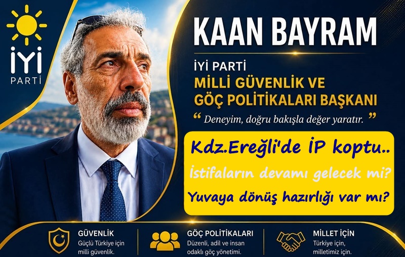 KDZ.EREĞLİ’DE İP KOPTU