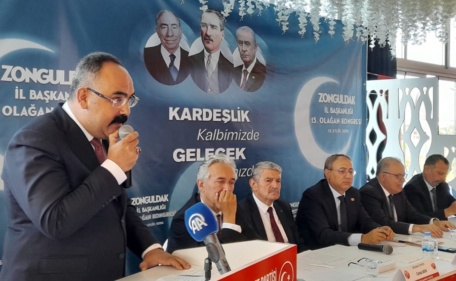 MHP Zonguldak’ta Korkmaz ile devam dedi..