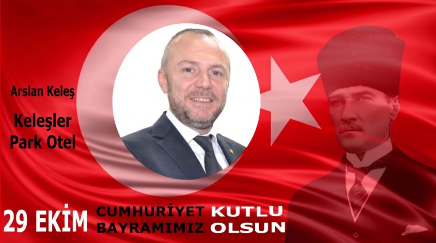Arslan Keleş, 29 Ekim Cumhuriyet Bayramı kutlama ilanı