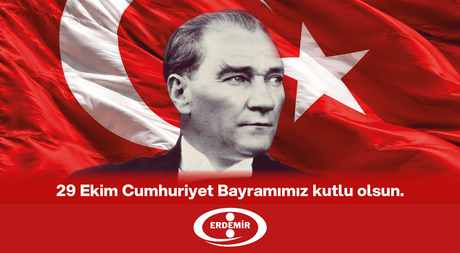 Erdemir 29 Ekim Cumhuriyet Bayramı ilanı