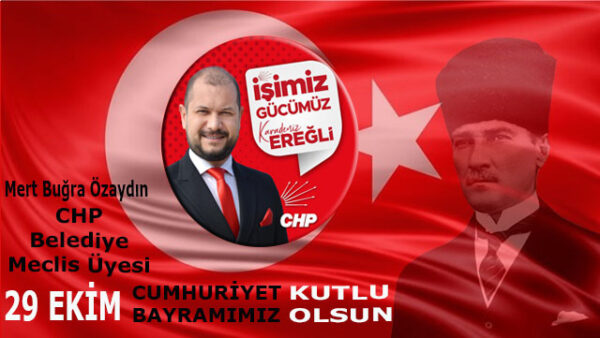 Mert Buğra Özaydın, 29 Ekim Cumhuriyet Bayramı kutlama ilanı